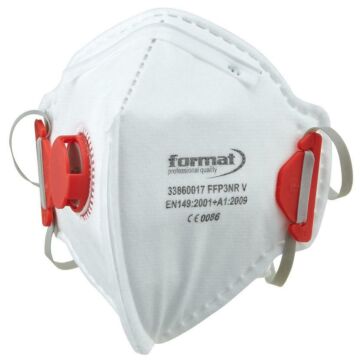 ATEMSCHUTZFALTMASKE MIT VENTIL FFP 3, FORMAT
