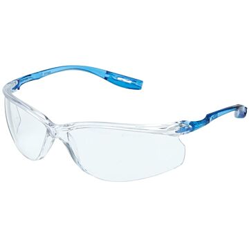 3M Schutzbrille Tora CCS AS AF PC, klar, Rahmen blau (Schutzbrille) 