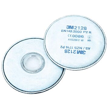 3M Filter 2128 P2R mit Aktivkohle