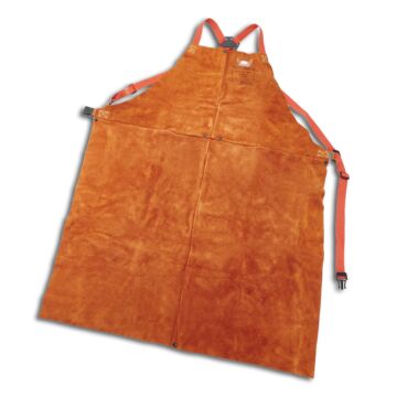 WELDAS Schweißerschürze LAVA BROWN 44-7142 107X80cm (Arbeitsschürze) 