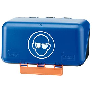 GEBRA Aufbewahrungsbox SECU Mini Standard für Augenschutz blau