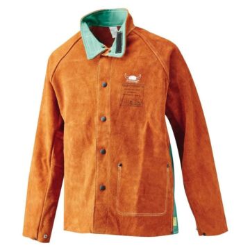 WELDAS Schweißerlederjacke LAVA BROWN 44-7300/P (Arbeitsjacke) 