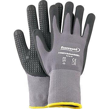 MONTAGEHANDSCHUH MAXIM+ MIT NOPPEN (ARBEITSHANDSCHUH), FORMAT