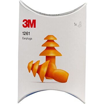 3M Gehörschutzstöpsel 1261 mit Kordel wiederverwendbar