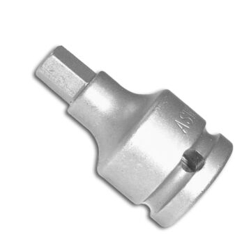 ASW Kraft-Schraubendreher-Einsatz 1/2" für Innen-6-kant-Schrauben