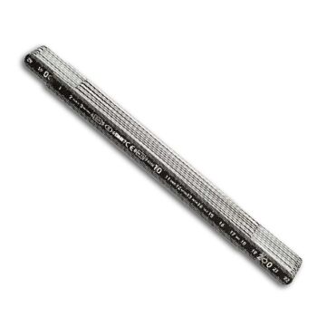 BMI Leichtmetall-Gliedermassstab 2m, 14mm