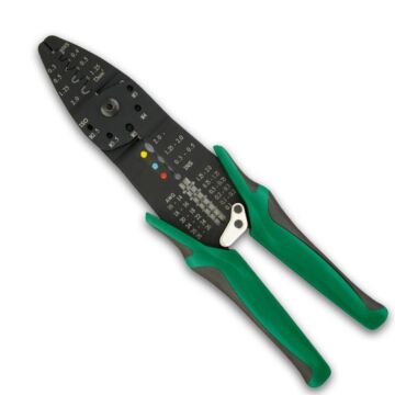 CRIMPZANGE FÜR ISOLIERTE KABELSCHUHE 0,5-6QMM, FORTIS