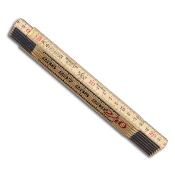 HULTAFORS Holz-Gliedermaßstab Nr. 59-2-10 (Schwedenmeter)