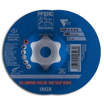 PFERD SCHLEIFSCHEIBE CC-GRIND-SOLID, PFERD TOOLS