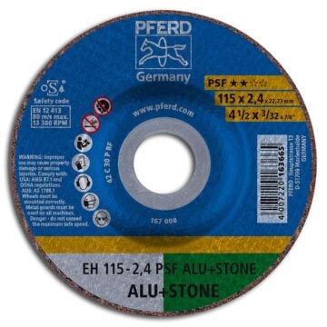 PFERD TRENNSCHEIBE PSF ALU + STONE FÜR NE-METALL UND STEIN, PFERD TOOLS