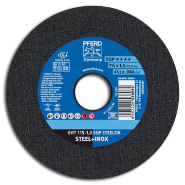 PFERD TRENNSCHEIBE SGP STEELOX FÜR STAHL UND EDELSTAHL, PFERD TOOLS