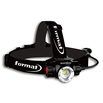 LED AKKU-KOPFLAMPE 900LUMEN, FORMAT