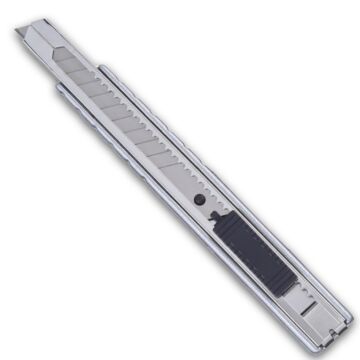 CUTTERMESSER ALU 9MM, MIT 1 KLINGE, FORTIS