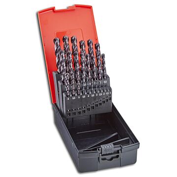 SPIRALBOHRER-SATZ DIN 338 INOX HSSE GT, FORMAT