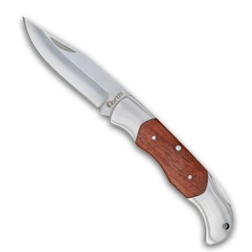 ARBEITSMESSER HOLZ 175MM, IM LEDERETUI, FORTIS