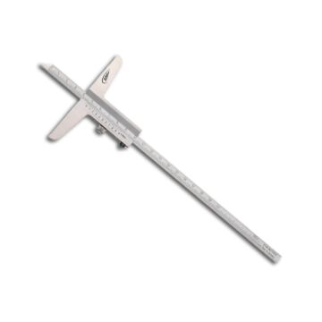 TIEFENMESSSCHIEBER MIT GERADER MESSSTANGE, HELIOS PREISSER