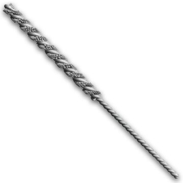 LESSMANN  Mikro-Rohrbürste, Siliciumcarbidbesatz