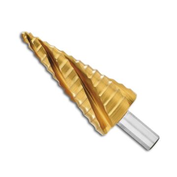 EXACT Universal-Stufenbohrer ADVANCED LINE® mit 4-fach Spiralnut, TiN