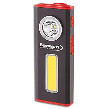 LED AKKU-HANDLEUCHTE ALU 500LUMEN, FORMAT