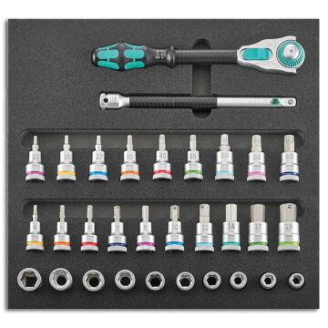 WERA Werkzeugmodul 1/3 Steckschlüssel 1/2" Zyklop und Haltefunktion