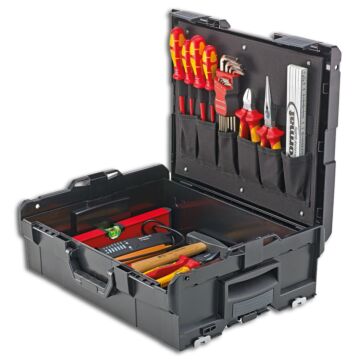 WERKZEUGSORTIMENT ELEKTRIKER 39-TEILIG, IN L-BOXX, FORMAT