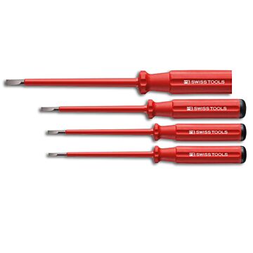 PB SWISS TOOLS Schraubendreher-Satz VDE CLASSIC 5-teilig Schlitz, im Karton