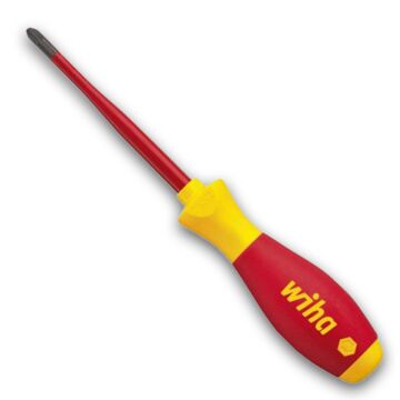 WIHA Schraubendreher SoftFinish⌐ 3281 SoftFinish electric slimFix SL/PZ2x100mm