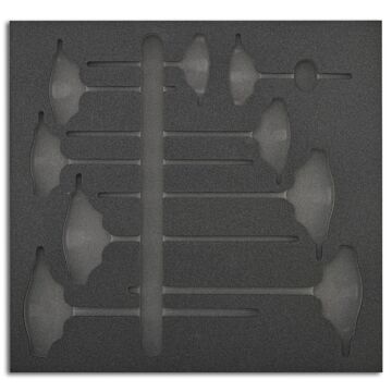 WERA Werkzeugmodul 2/3 leer für T-Griff Torx