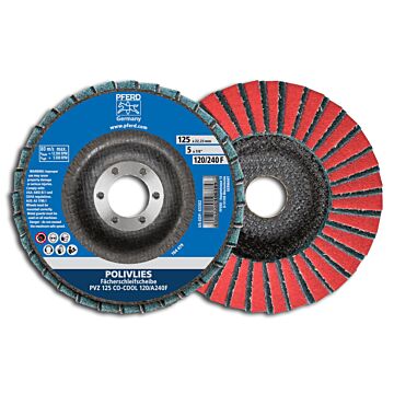 PFERD POLIVLIES PVZ 125 CO-COOL 120/A 240 F (VE=5), PFERD TOOLS