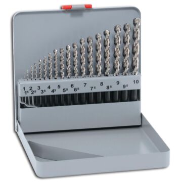 MAYKESTAG  HSS-Co5-Spiralbohrer-Satz, FORTE, Typ H