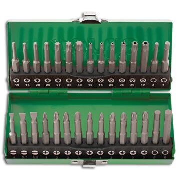 BIT-SORTIMENT 30-TEILIG, 50MM BITS (BITSATZ), FORTIS