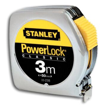 STANLEY  Taschenbandmaß POWERLOCK®, Metallgehäuse (Maßband) 