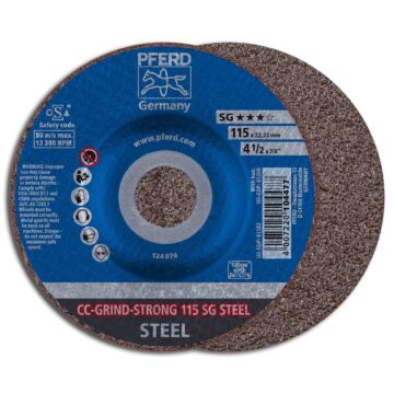 PFERD SCHLEIFSCHEIBE CC-GRIND-STRONG SG STEEL FÜR STAHL, PFERD TOOLS