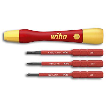 WIHA Fein-Schraubendreher Set VDE Pico Finish 4-teilig