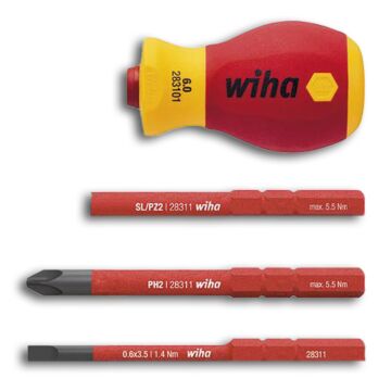 WIHA Schraubendreher Set VDE Soft Finish 4-teilig
