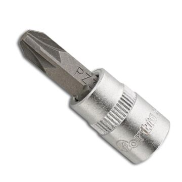 SCHRAUBENDREHER-EINSATZ 1/4" FÜR KREUZSCHLITZ-SCHRAUBEN PZ, FORTIS