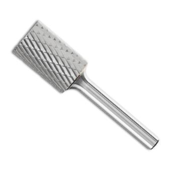 PFERD HM-FRÄSSTIFT ZYA-S, ZYLINDERFORM, ZAHNUNG 3 PLUS, MIT STIRNVERZAHNUNG, PFERD TOOLS