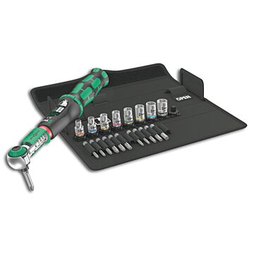 WERA Drehmomentschlüssel-Satz Safe-Torque 2-12Nm 1/4" Bitaufnahme, 23-teilig