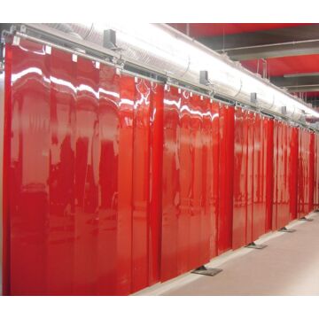 SINOTEC Lamelle überlappend 33 % 300X2 mm rotorange