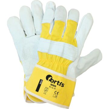 RINDLEDERHANDSCHUH MINER GR.10 (ARBEITSHANDSCHUH), FORTIS