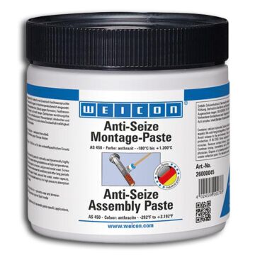 WEICON Hochleistungs-Montagepaste Anti-Seize AS 450, 450 g Dose