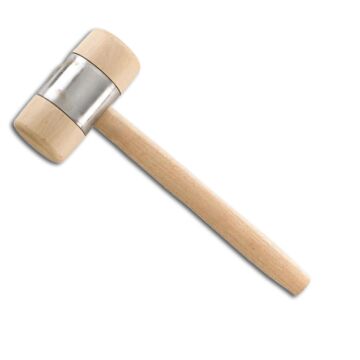 HOLZHAMMER MIT METALLMANTEL, FORTIS