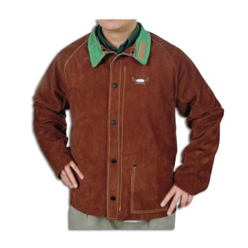 WELDAS Schweißerlederjacke LAVA BROWN 44-7300 (Arbeitsjacke) 