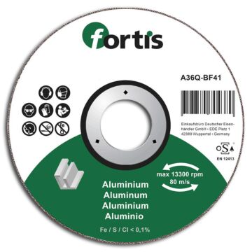 TRENNSCHEIBE FÜR ALUMINIUM, FORTIS