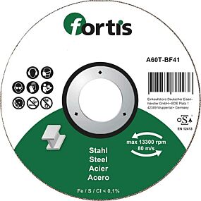 FORTIS Trennscheibe für Stahl, dünne Ausführung kaufen