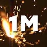 1 Millionsten Online-Auftrag