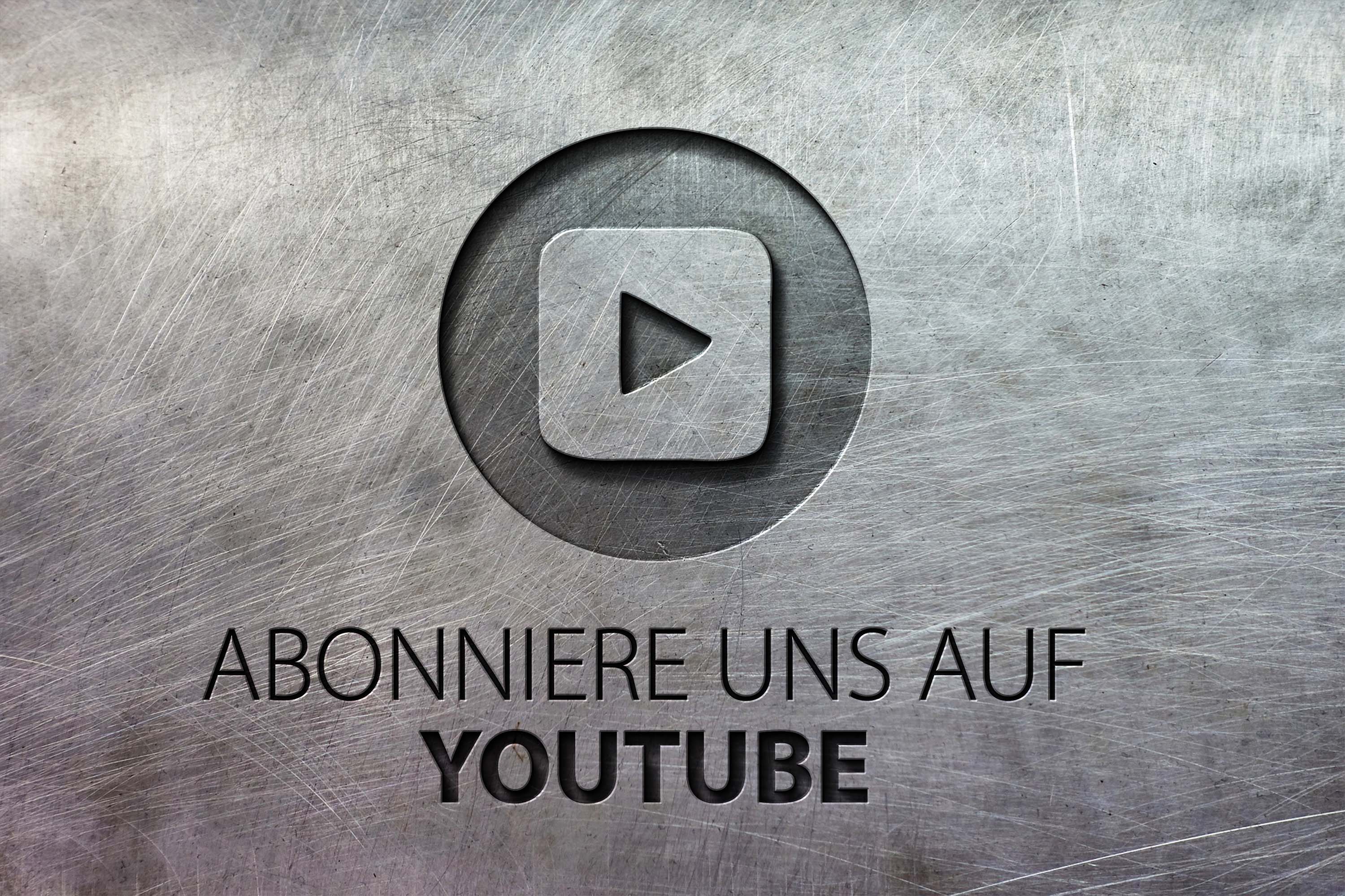 Abonniere uns auf YouTube - zum Youtube--Kanal